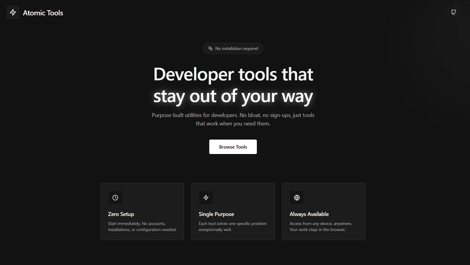 Atomic Dev Tools